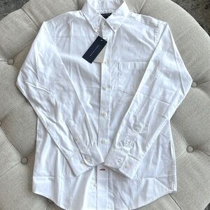 Tommy Hilfiger Boys White Dress Shirt